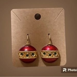 New Christmas ornament earrings